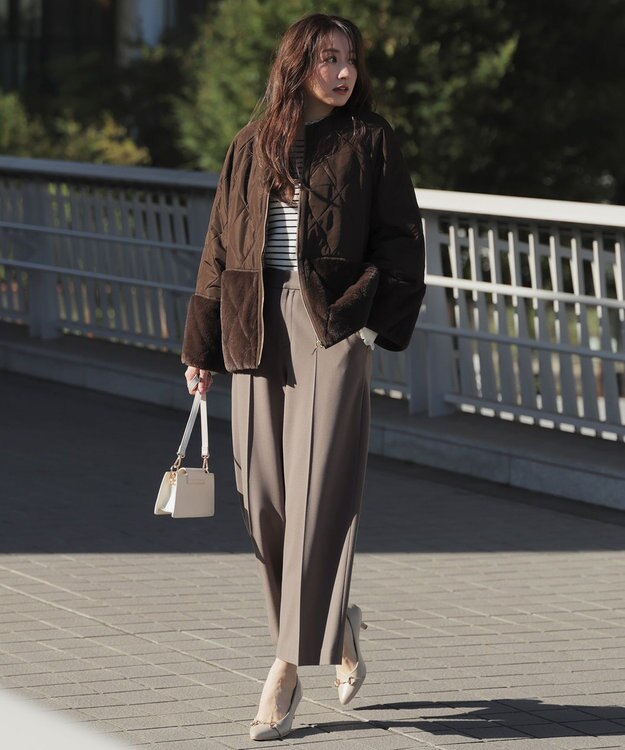 ANY SIS 【22.5～24.5cm】ビット付き パンプス グレージュ