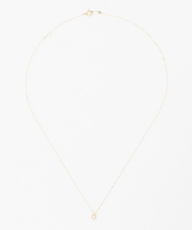 TOCCA 【WEB限定】FLORA K10 DIAMOND NECKLACE K10 ダイヤモンド ネックレス ゴールド系