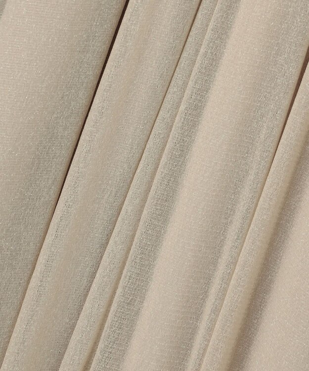 ANY SIS 【スタイリストコラボ】ジレ×ラメチュールスカート セットアップ ベージュ