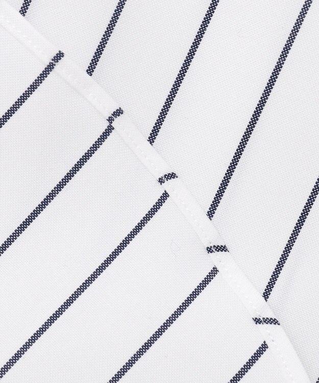 J.PRESS MEN 【WEB・一部店舗限定】【PREMIUM PLEATS / 形態安定】スーピマコットンホールドストライプ シャツ / ワイドカラー ネイビー系2