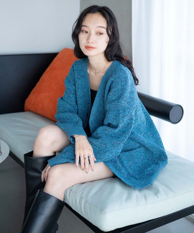 WEGO ミックスカラースポンジカーデ ブルー