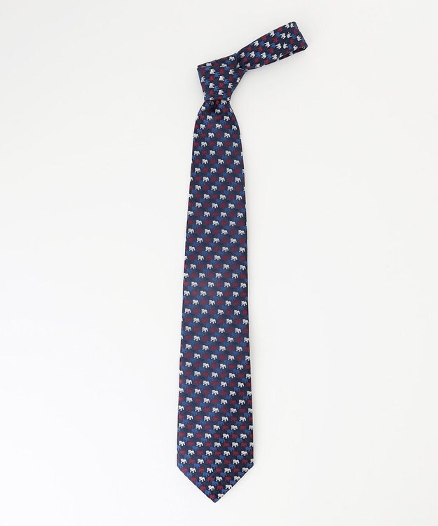 J.PRESS MEN 【J.PRESS HANDSOME DAN】モチーフ ネクタイ/ネイビー ネイビー系8