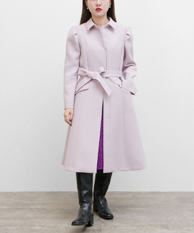 TOCCA 【洗える】CANVAS STORY ステンカラーコート ピンク系