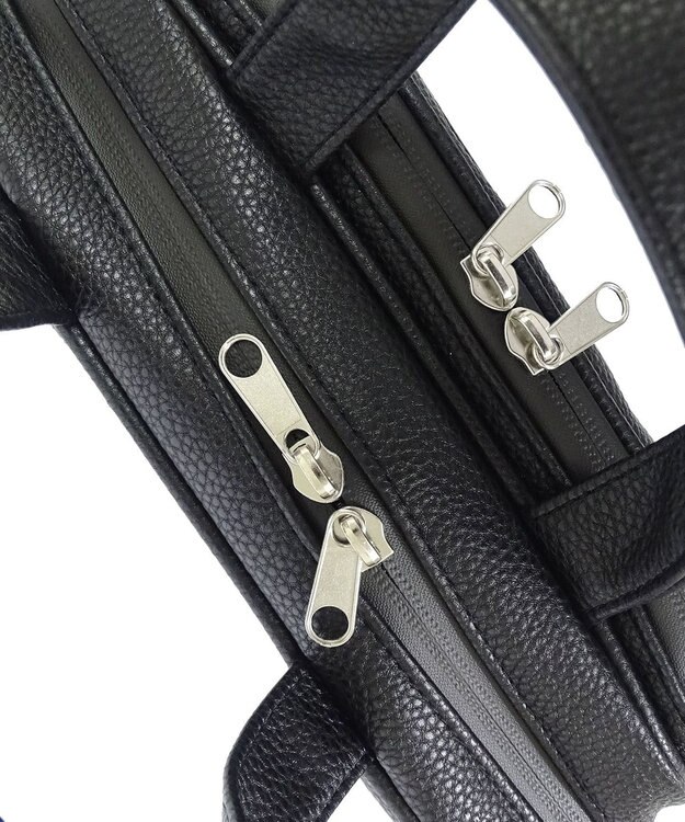 +RING 【プラスリング】【数量限定】メンズ向け  synthetic leather mini boston bag BLK SR403 黒