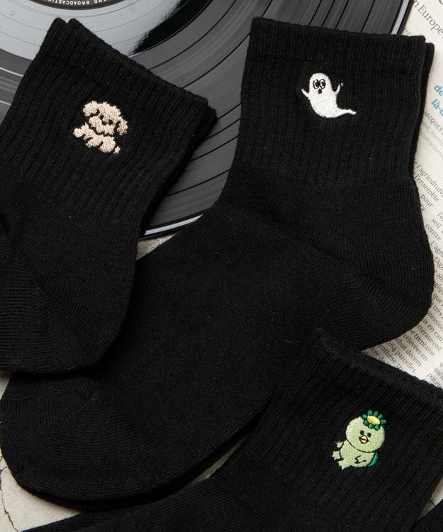 WEGO アンクルパイルユニークソックス 柄2