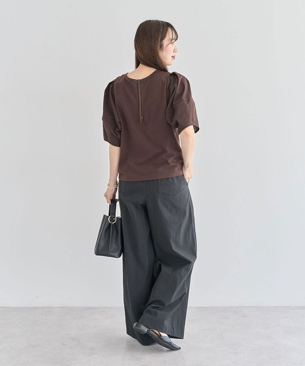 Green Parks ・ＥＬＥＮＣＡＲＥ　ＤＵＥ　バックＺＩＰハイブリットＴ Brown