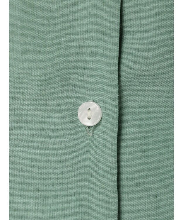 Green Parks 接触冷感　開襟シャツ Green