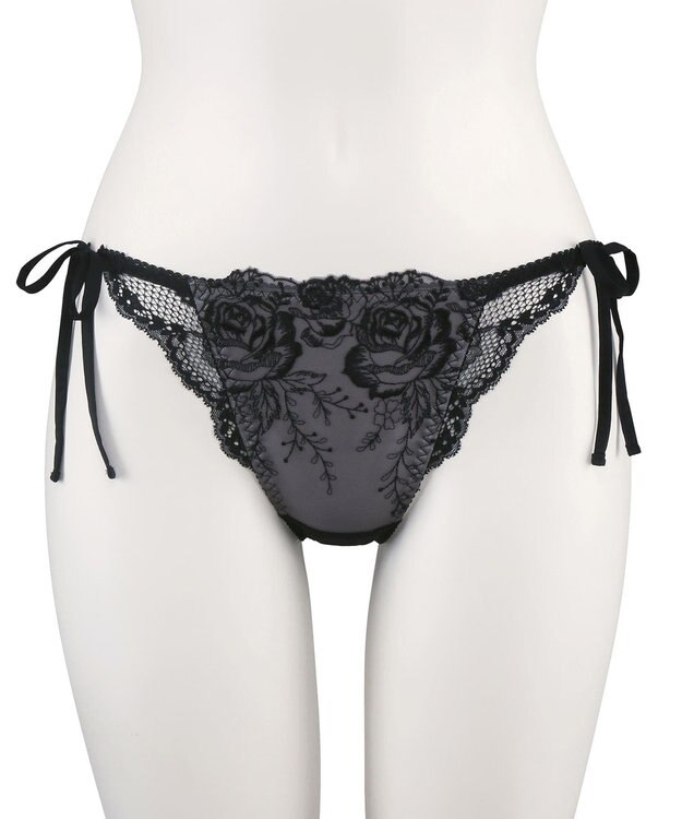 San-ai Resort（三愛水着楽園） エレガントコレクション2402ヒモショーツ 【northerly】 ブラック