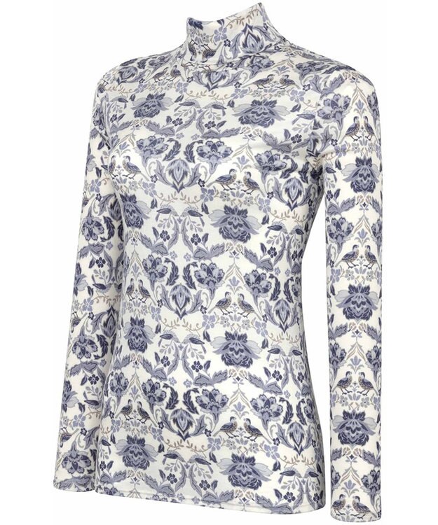 WACOAL あったかTシャツ あったかインナー アウターとしても利用可 保温性 ハイネック 10分袖 長袖 レディース CLD726 /ワコール ベージュ