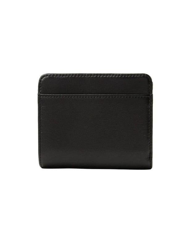 LANVIN en Bleu デクール 二つ折りLファスナー財布 ブラック