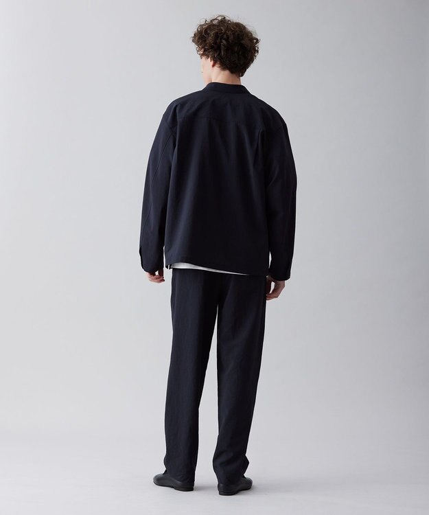 UNFILO MENS TENNEN TOUCH シャツアウター[23年春夏商品] ネイビー