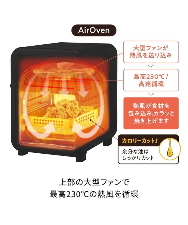 YAMATO テーブル＆キッチン 【レコルト】エアーオーブントースター  グレー  RFT-1(GY) グレー