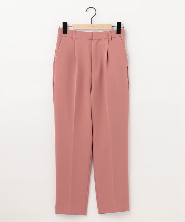 SHARE PARK LADIES 【洗える】ダブルクロスストレッチパンツ ピンク