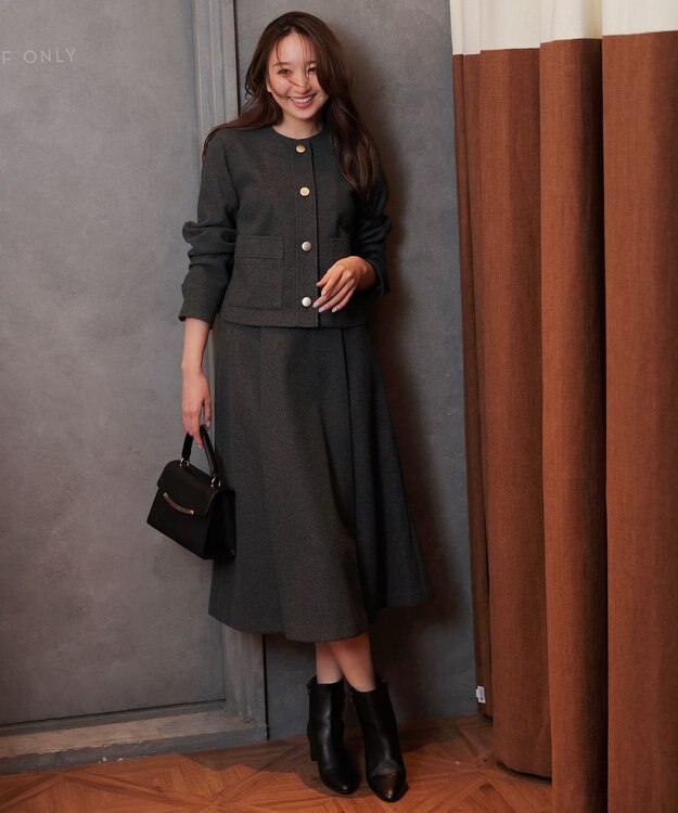 ANY SIS 【2WAY】コンビフラップ バッグ ブラックスエード