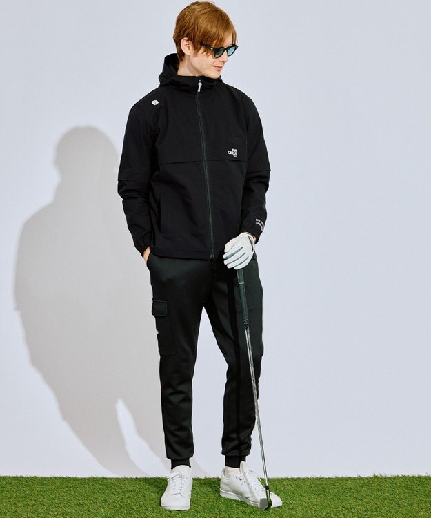 PW CIRCULUS 【MEN】カーゴ ジョガーパンツ ゴルフ ブラック系