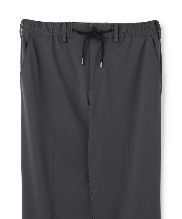 JOSEPH HOMME 【高機能素材】ソーラメントストレッチ　ドロスト付テーパードパンツ / PEGG CONVERTIBLE グレー系
