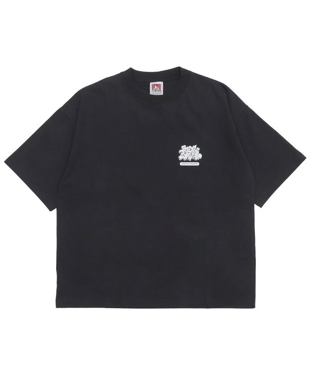 WEGO 別注BENDAVISIプランプロゴT（SS） ブラック