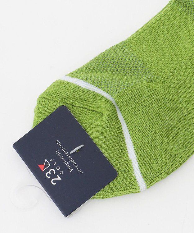 23区GOLF 【WOMEN】アンクルソックス グリーン系