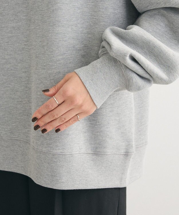 Green Parks 裏起毛アソートロゴプルオーバー Gray Mixture