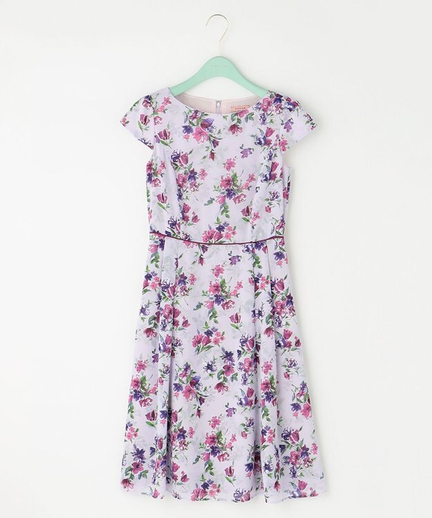 TOCCA 【洗える！】WATERCOLOR HARMONY ドレス ライラック系