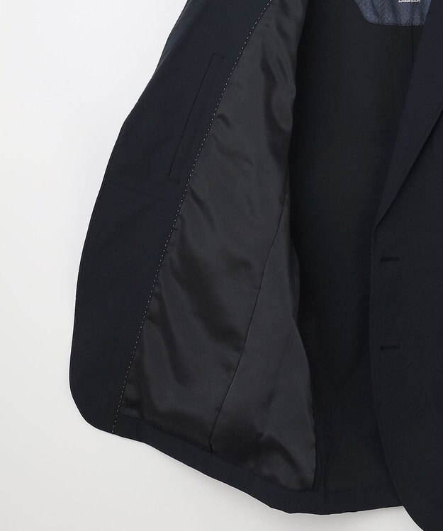 JOSEPH ABBOUD 【ポケッタブル/ストレッチ/ECO撥水】アクティブレジャー ジャケット ネイビー系