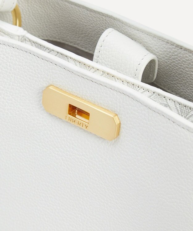 LIBERTY. アイフィス バーリントン ミニ トップハンドルバッグ ホワイト