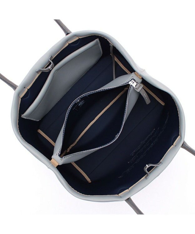 A.D.M.J. 【魔法の様に軽い】マジックライト/スパニッシュファブリックコード刺しゅうトート34cm グリス