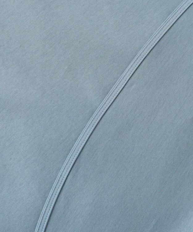 ICB L 【接触冷感・洗える】コンパクトスムース ノースリーブTシャツ ダルブルー系