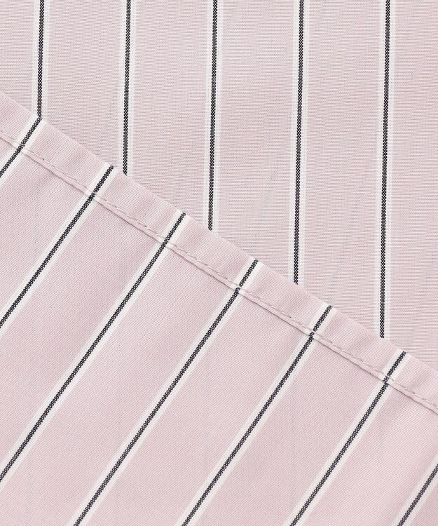 ANY SIS 【UVケア】イージーケアストライプ シャツ ピンクストライプ