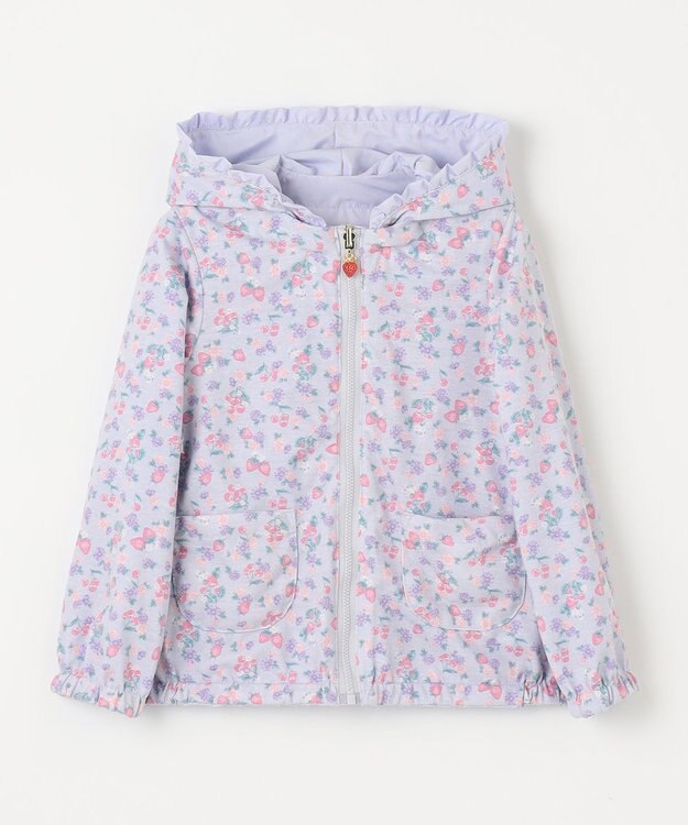 ANY KIDS 【チェリーベリーシリーズ】シャカシャカ リバーシ ブルゾン サックスブルー