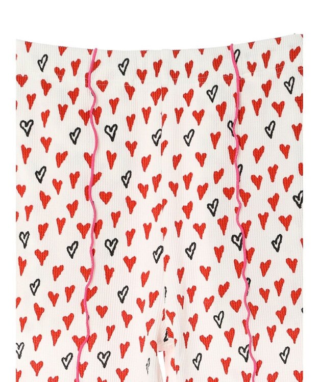 Green Parks ●ＤＯＯＮＡ！　ハートｐｔワッフルパンツ Red