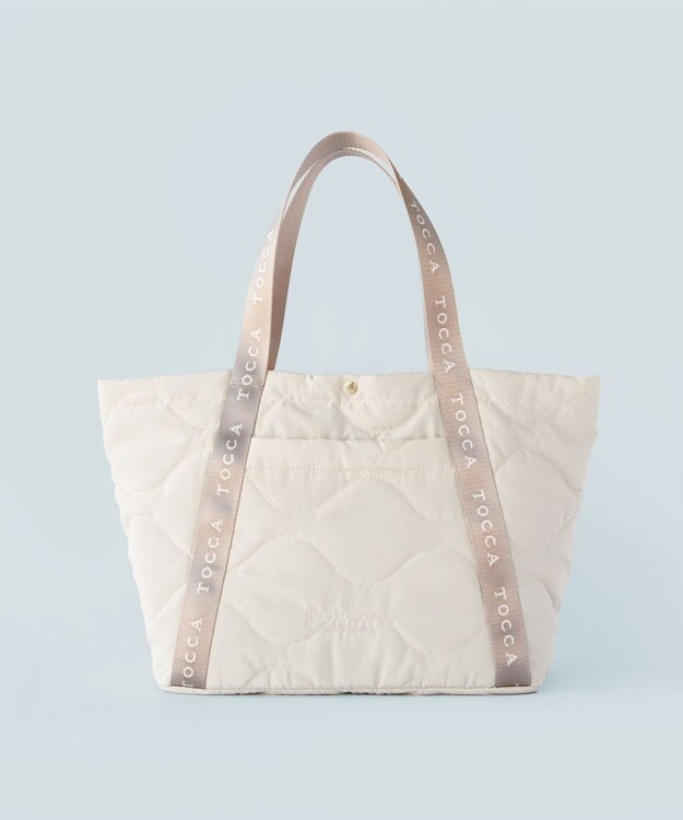 TOCCA 【WEB＆一部店舗限定】【A4サイズ対応】BOSCO A4TOTE トートバッグ オフ系