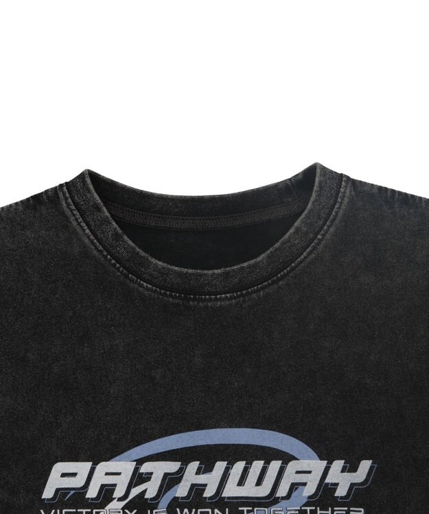 WEGO ヴィンテージウォッシュグラフィックショートT 柄8