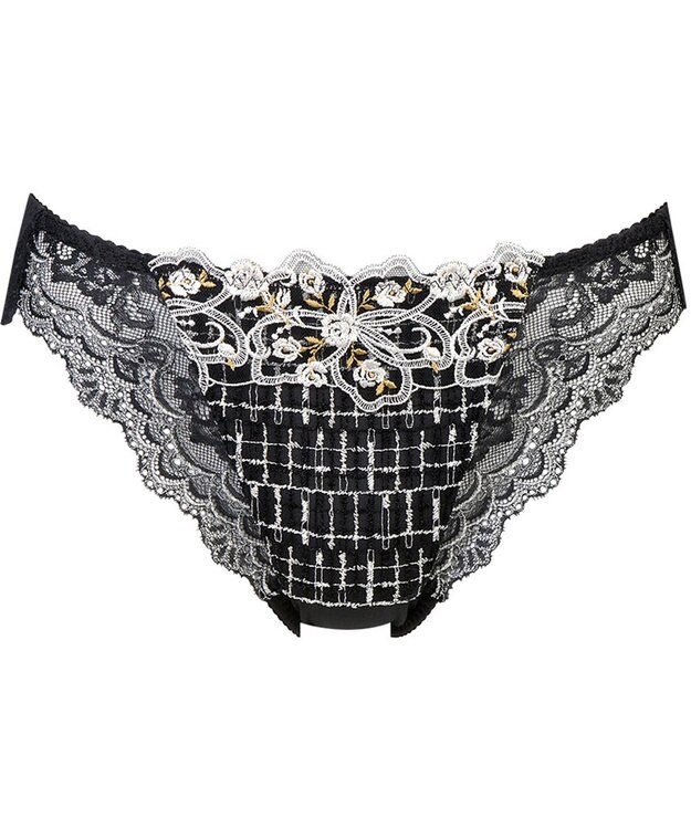 Wing ショーツ Wing Lesiage PB2960とペア 【2960シリーズ】 はきこみ丈あさめ PF2960 ウイング／ワコール ブラック