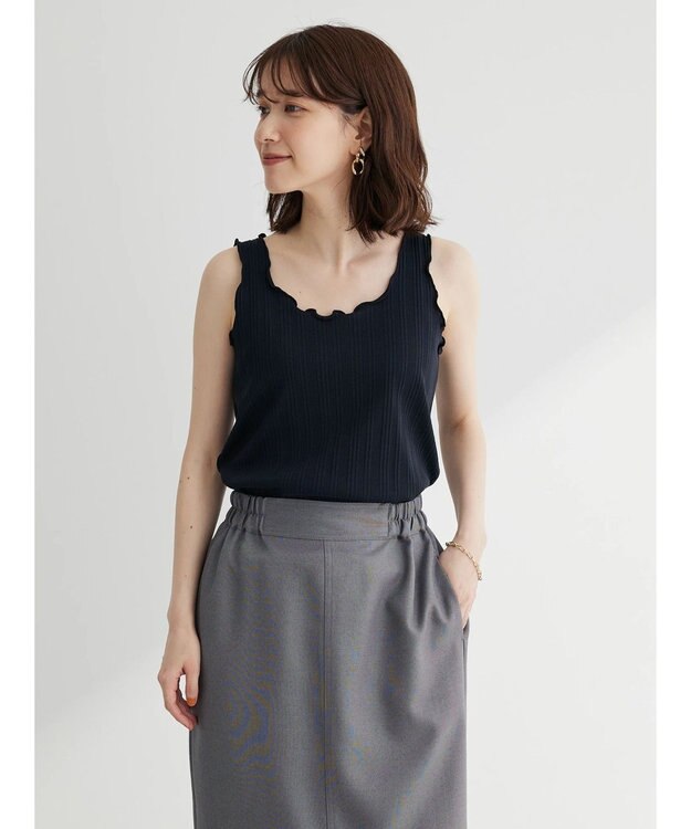 Green Parks メローリブタンク Black