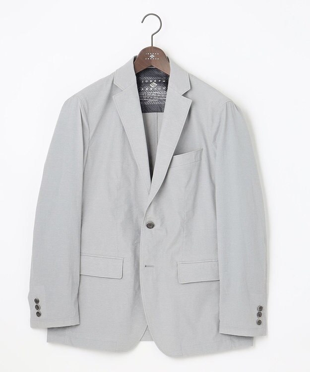 JOSEPH ABBOUD 【ポケッタブル/ストレッチ/ECO撥水】アクティブレジャー ジャケット ライトグレー系