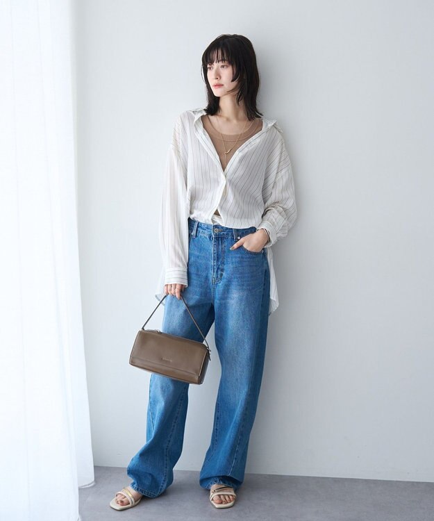 YECCA VECCA 【story.】CYLINDER CROSSBODY Mocha