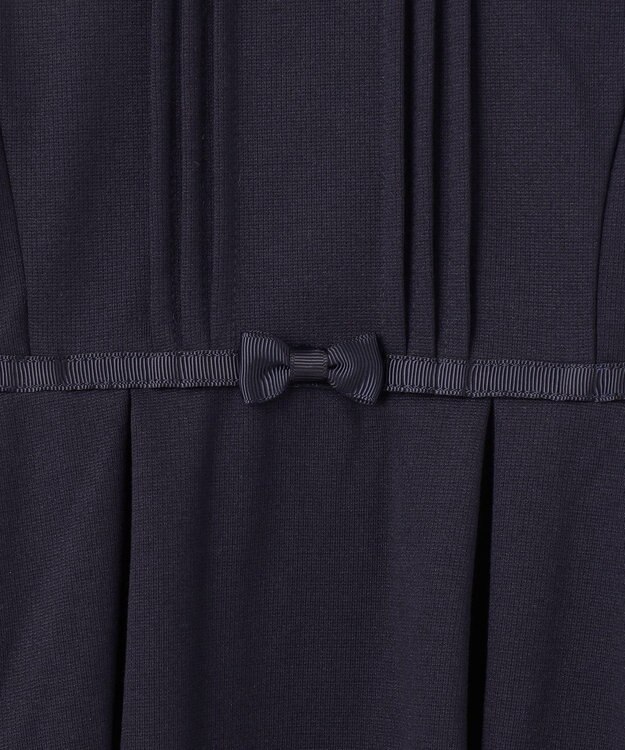 ANY KIDS レース付き きちんと ワンピース ネイビー