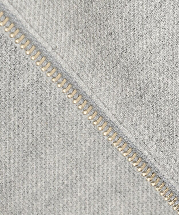 J.PRESS MEN フルジップパーカー ライトグレー系