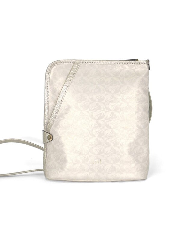 PELLE BORSA 縦型ポシェット Alive アライブ 4437 シャンパンゴールド