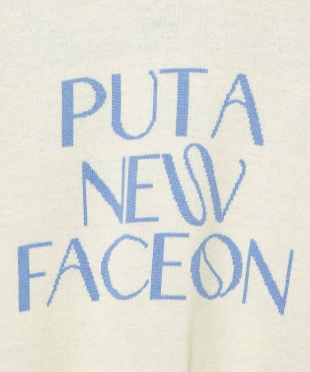 WEGO ジャガードニットプルオーバー ライトイエロー