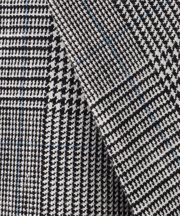 uncrave グレンチェック ジレ グレーチェック