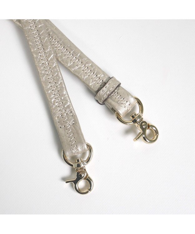 PELLE BORSA 縦型ポシェット Alive アライブ 4437 シャンパンゴールド