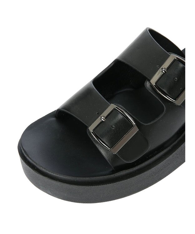 Green Parks ・ＬＥＮＡ　バックル付サンダル Black