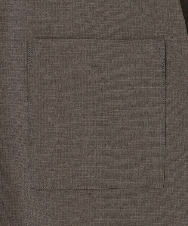 UNFILO MENS 【メンズノンノWEB掲載】BREEZEMOVE シャツ【東レ開発素材】 モカ