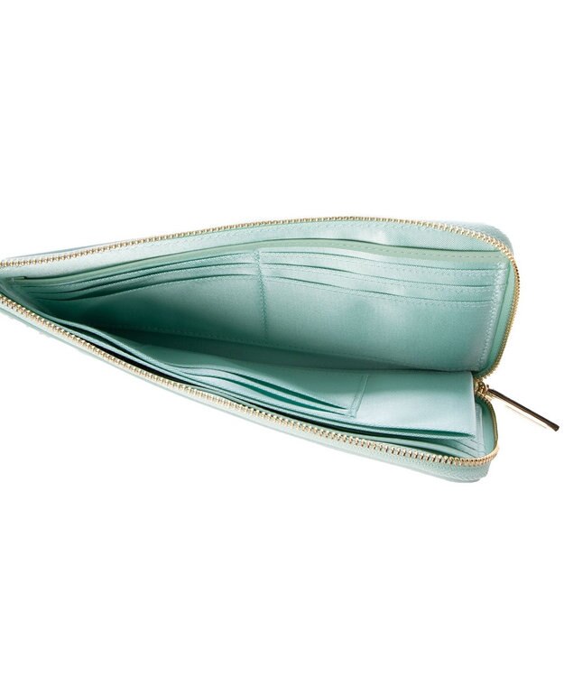 LANVIN en Bleu アクアレル Lファスナー長財布 マルチ