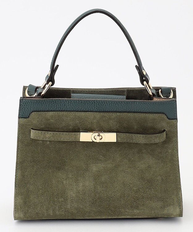 23区 【CLASSY.12月号掲載】RAFFINATA ショルダー バッグ カーキ系