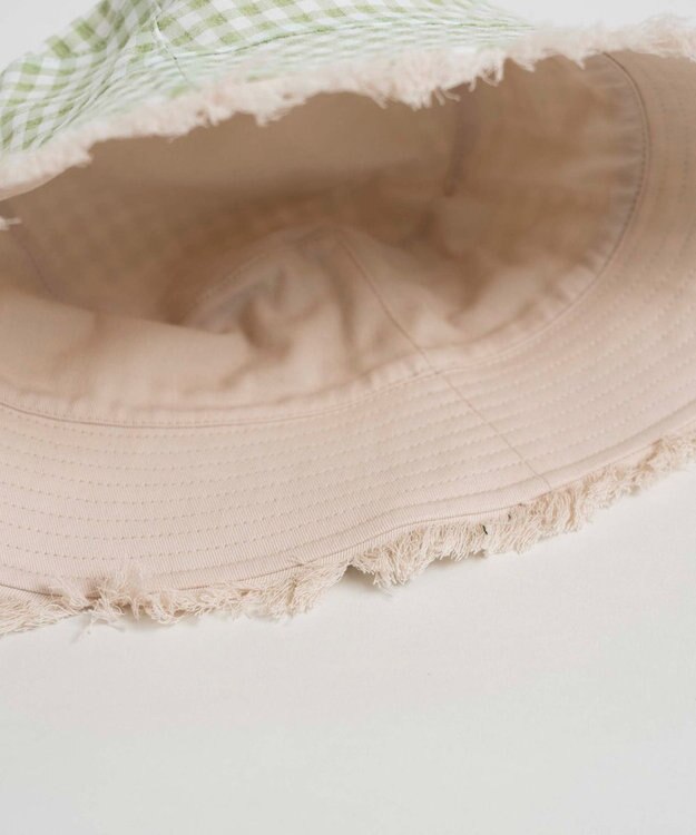 WEGO 2WAYフリンジバケットハット オフホワイト