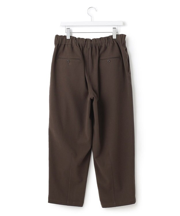 J.PRESS YORK STREET 【UNISEX】2wayストレッチワイドパンツ ブラウン系