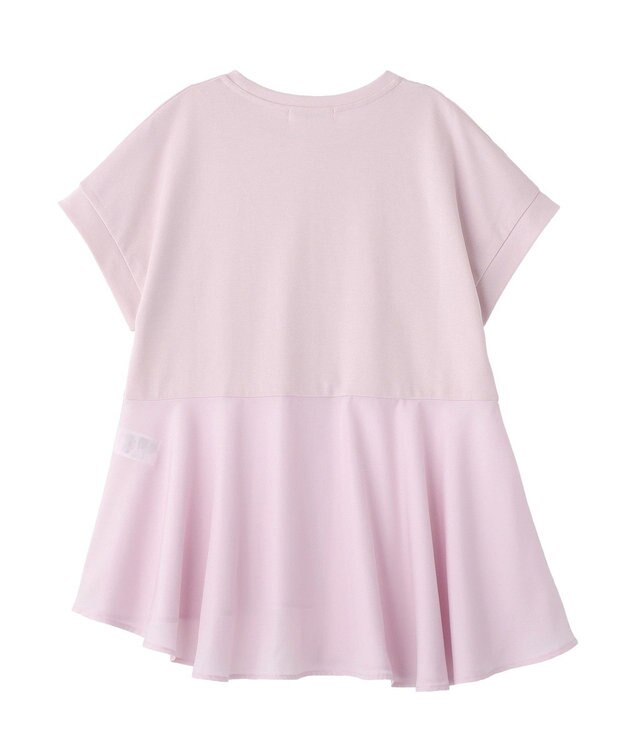 AMERICAN HOLIC アシンメトリーペプラム ドッキングプルオーバー Pink